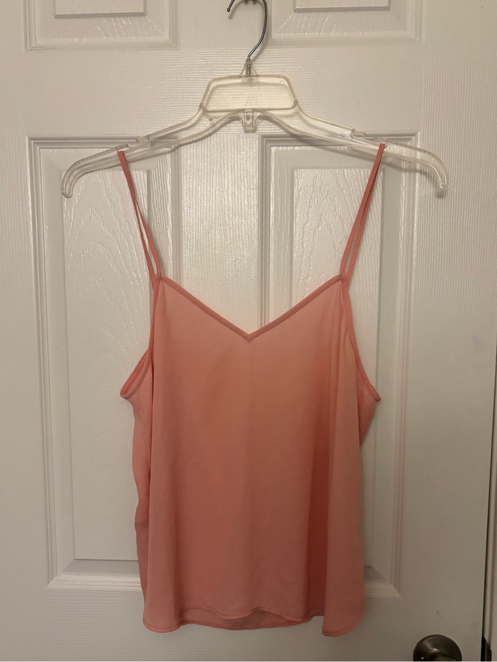 Pink Sheer Tank Top - Size Medium